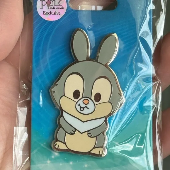 Disney Pink a La Mode Exclusive Thumper Bambi Unopened Enamel Pin - Picture 4 of 5